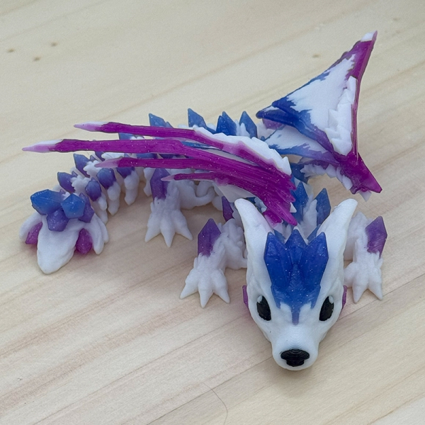 Wolfskristalldrache – Eiswind Mini